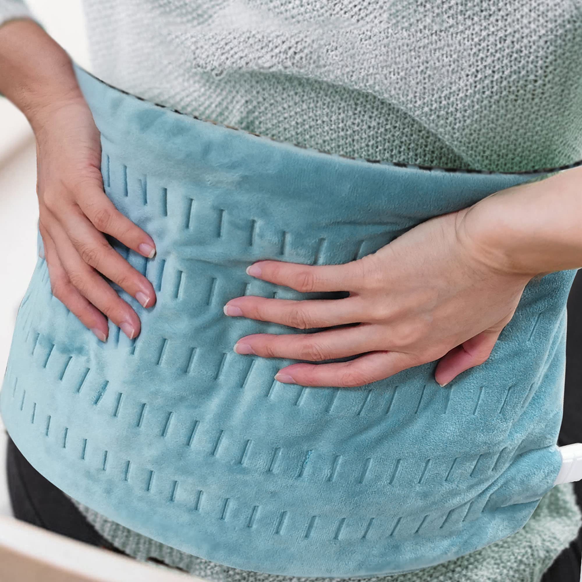 AKK Jade Stone Heating Pad soft fabric side offers gentle body comfort