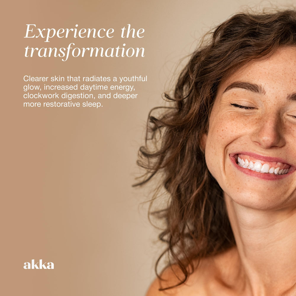 AKKA label highlights gluten-free and non-GMO assurance for mindful wellness.