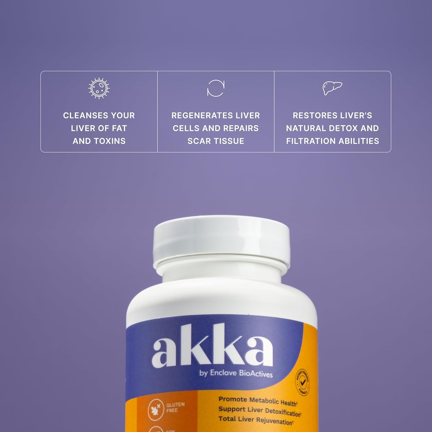 AKKA Liver Balance dosing spoon suggests easy intake with meals