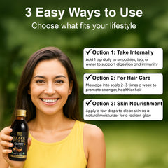AL-TAQWA Black Seed Oil drops ready for daily rituals and blends.