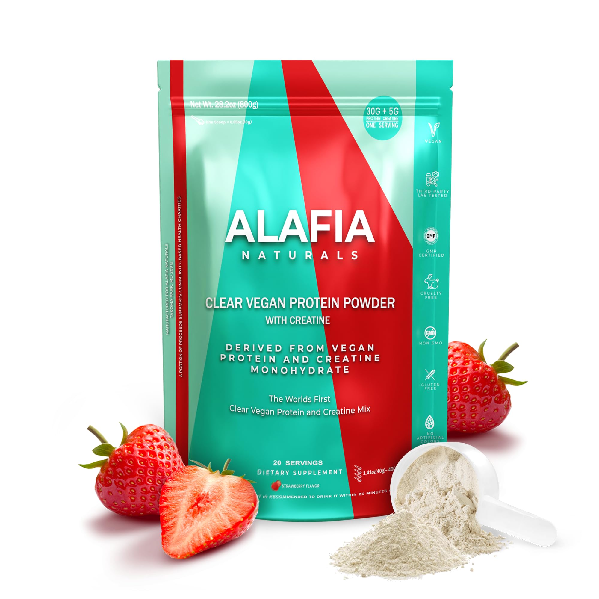 Alafia Naturals no-lactose formula supports comfortable digestion.