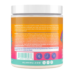 Orange KISS flavor visual suggesting bold taste and workout readiness.