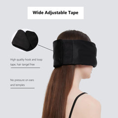 ALASKA BEAR eye mask with wraparound strap for a customizable fit