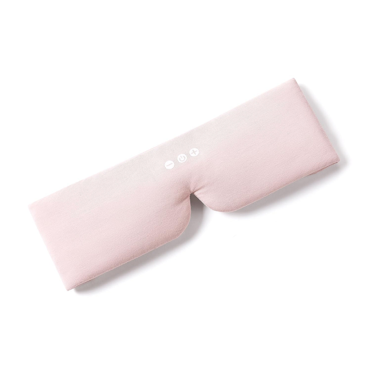 ALASKA BEAR Sleep Headband pink close-up of thin speakers for immersive sound