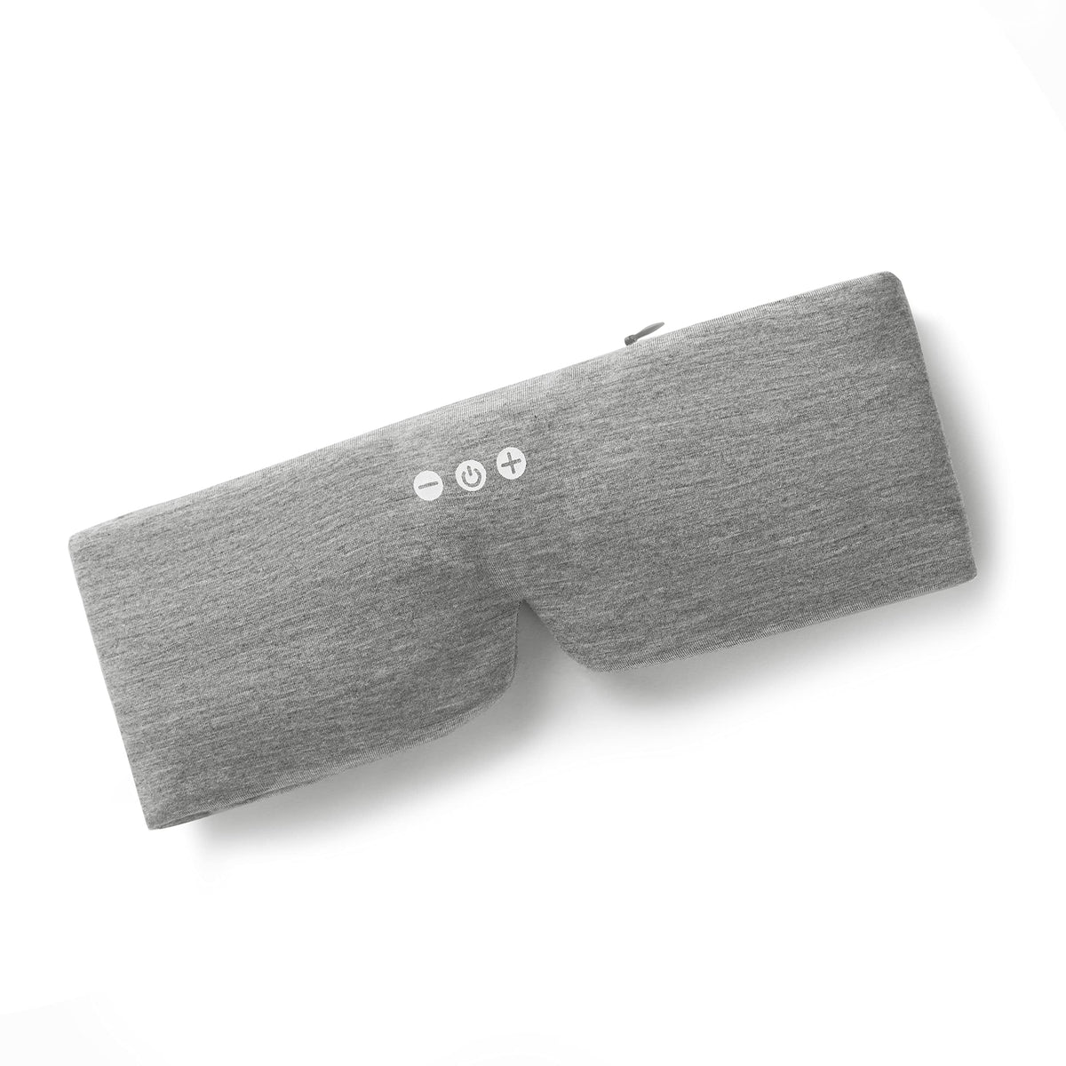 ALASKA BEAR Sleep Headphone Mask on face for comfortable sleep with built-in speakers.
