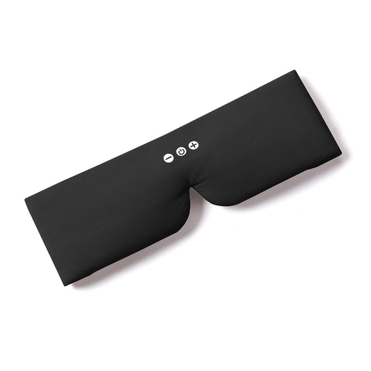 ALASKA BEAR sleep headphone mask with Bluetooth for wireless bedtime listening.