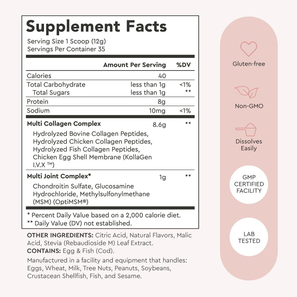 Alaya Naturals collagen powder dissolves quickly in liquids for convenient intake.