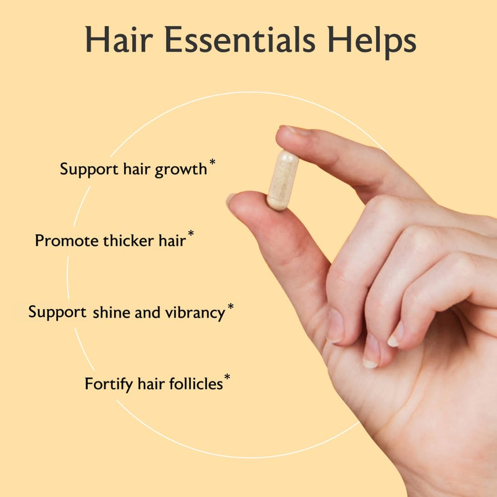 Alaya Naturals Hair Essentials daily-use scene shows an easy routine for hair health.