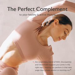 Graphic showing five collagen types for a complete peptide profile.