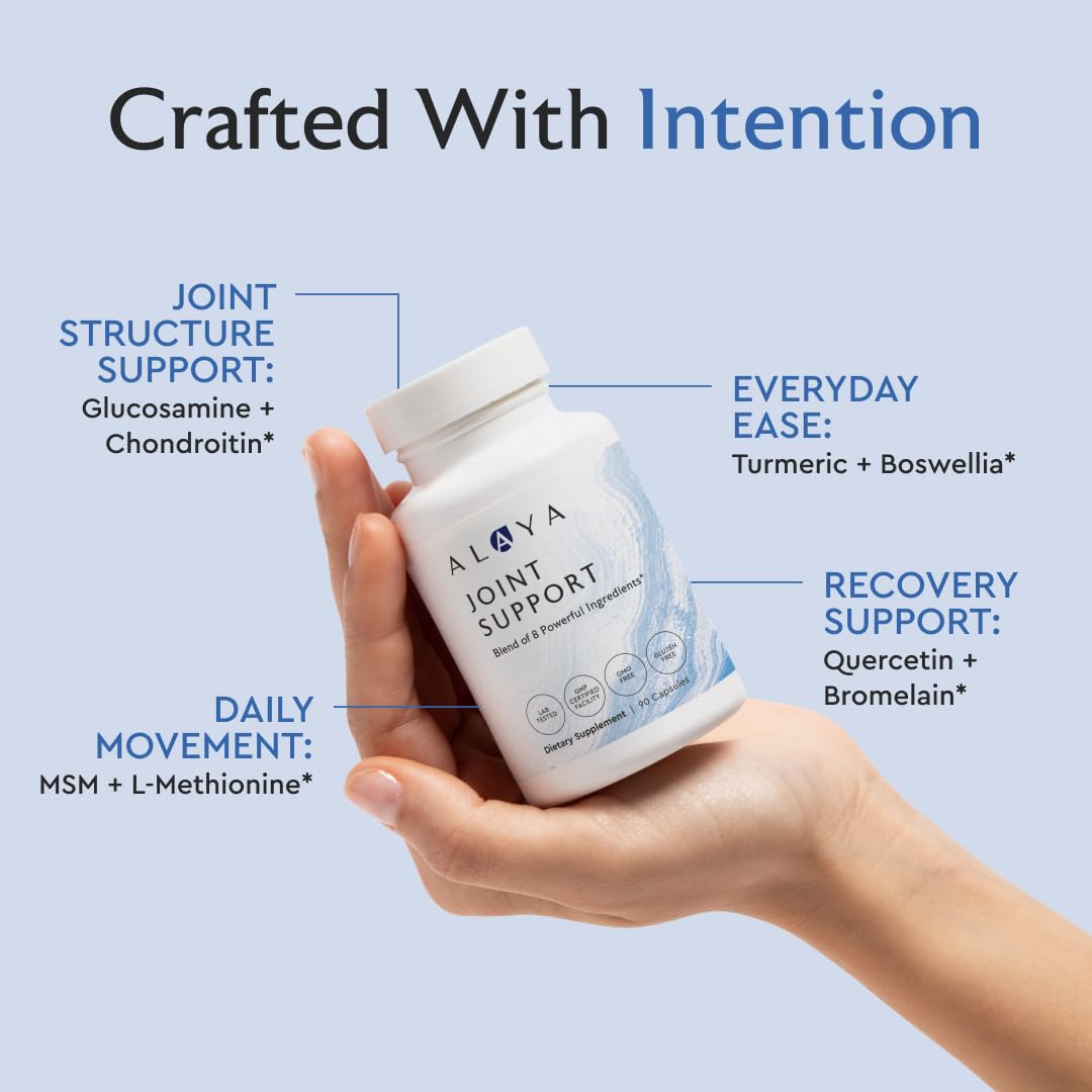 Alaya Naturals Joint Support in a daily-use scene for mobility