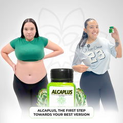 ALCAPLUS packaging with insert provides clear usage guidance.