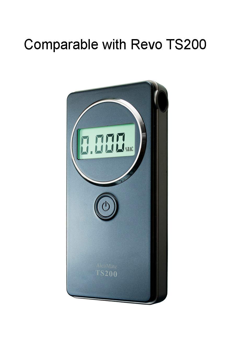 AlcoMate mouthpiece seal provides airtight accuracy for reliable readings