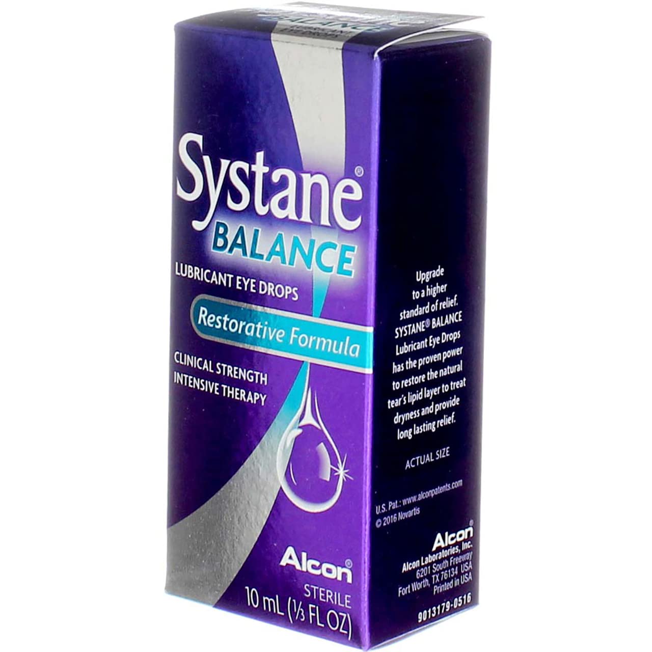 Alcon Systane Balance cap close-up with easy-to-use nozzle