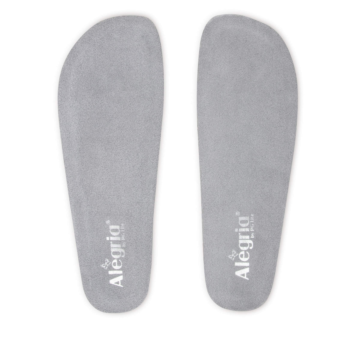 Alegria Classic footbed with cork and memory foam supports arches for all-day comfort