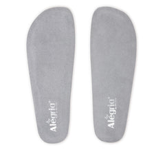 Alegria Classic footbed with cork and memory foam supports arches for all-day comfort
