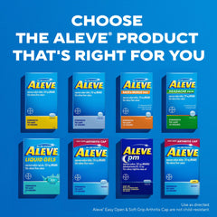 Aleve-12-hour-relief-claim: long-lasting support for daily activity