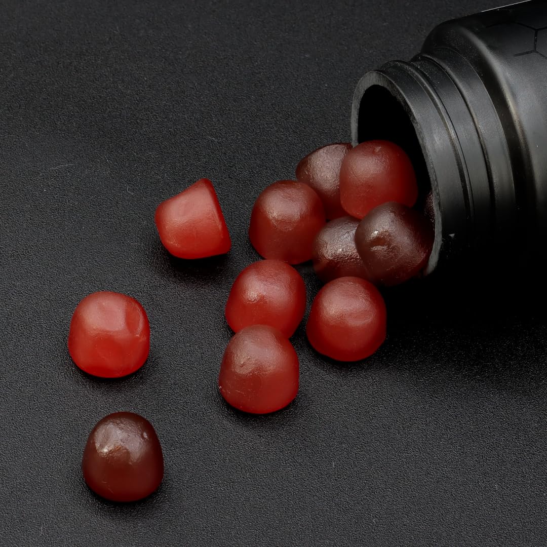 Alex Costa Biotin-Boosted Hair Gummies benefits infographic.