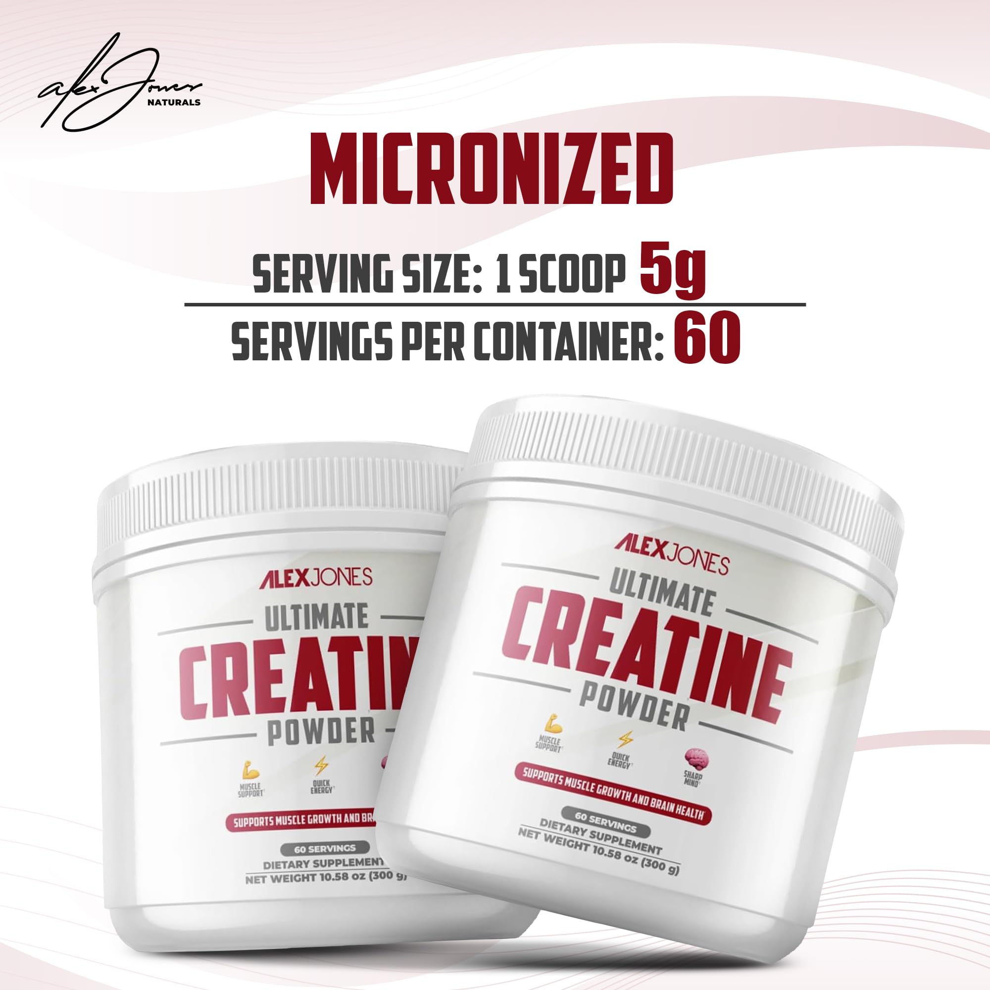 Creatine powder dissolves easily in water without clumps.