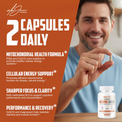 Alex Jones Naturals Magnesium bisglycinate capsules for nervous system balance