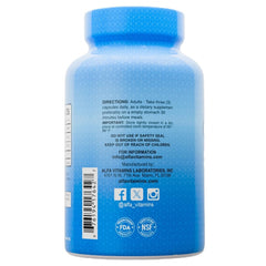 ALFA VITAMINS Vitamin C label highlights collagen support and antioxidant role.
