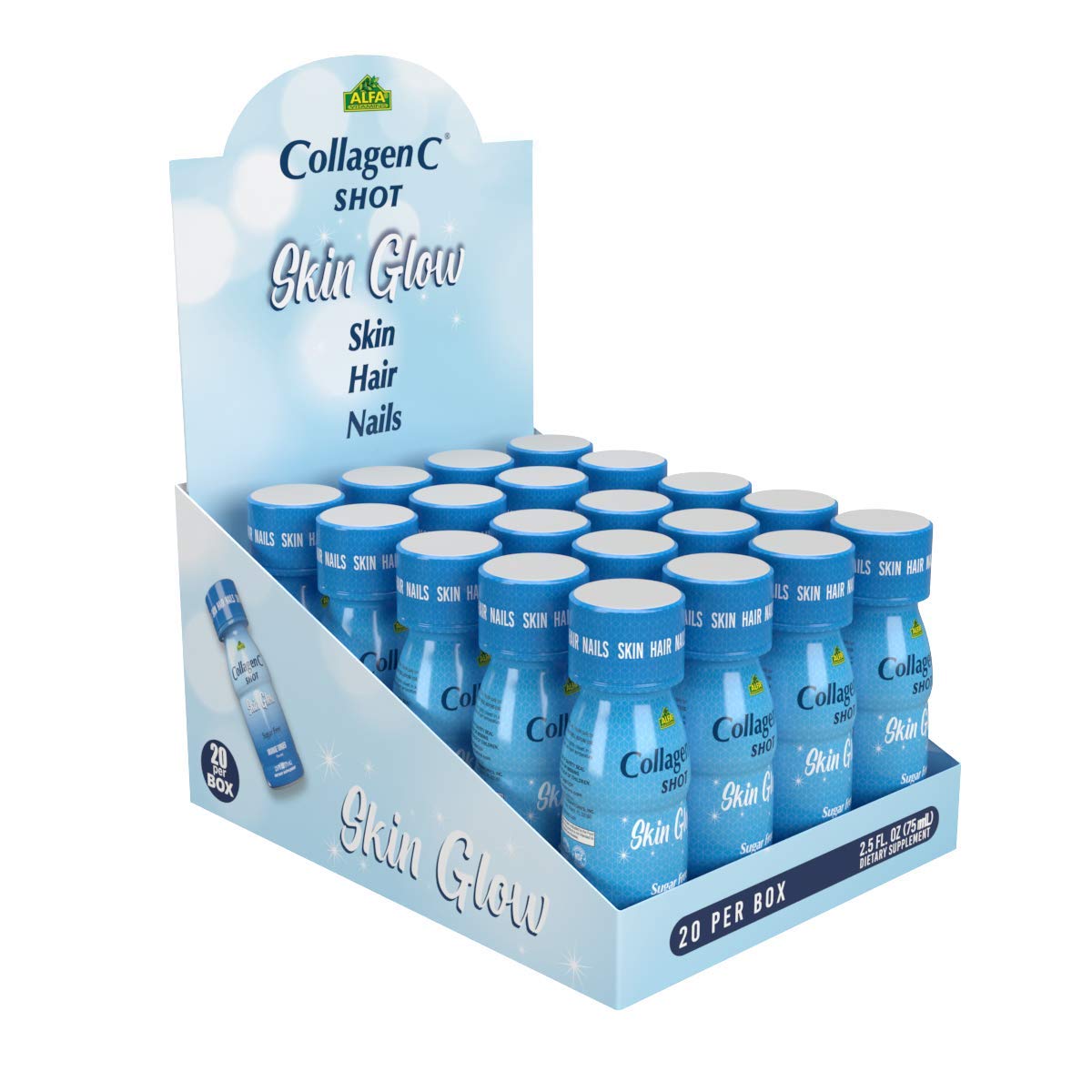 ALFA VITAMINS CollagenC bottle for daily skin-support ritual.