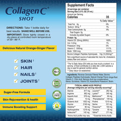 ALFA VITAMINS CollagenC label close-up highlighting vitamin C boost.