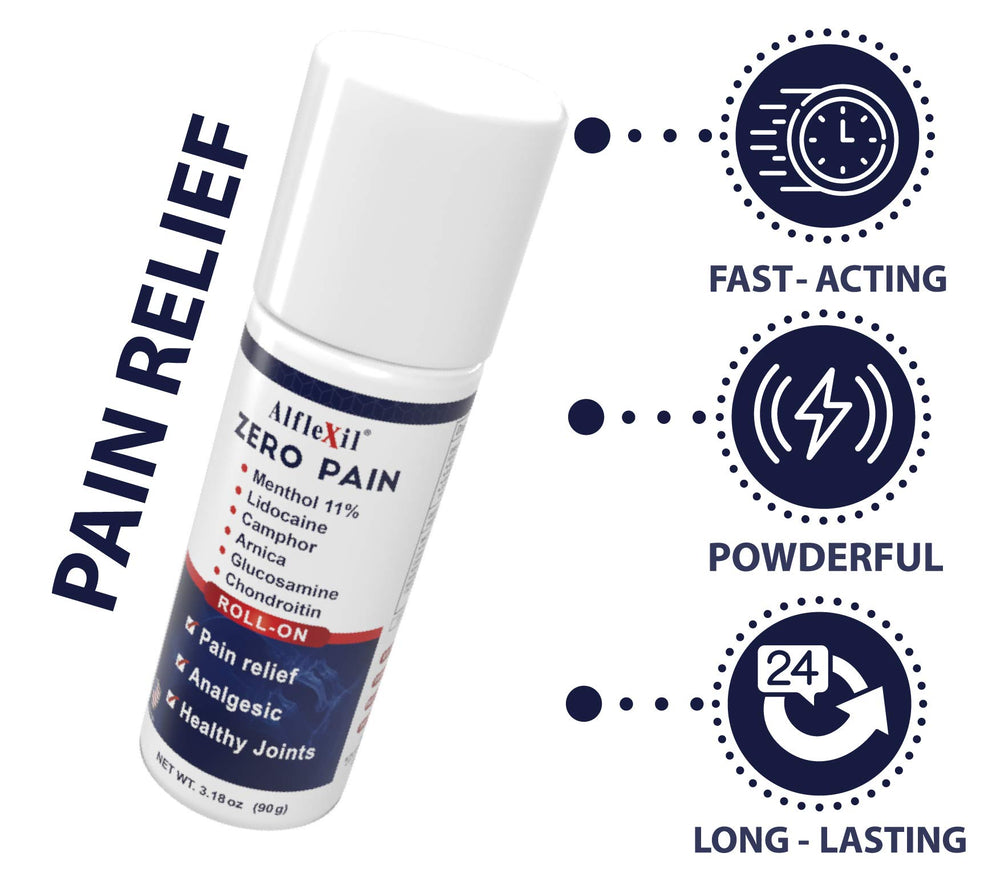 ALFLEXIL arthritis joint support: targeted roll-on to ease daily stiffness.
