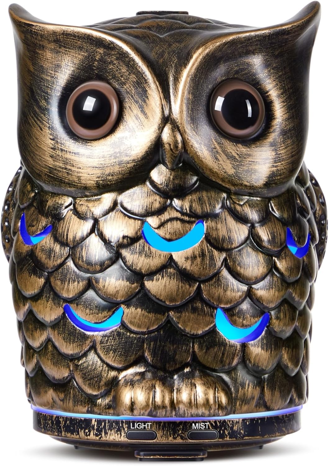 ALIEYE ceramic owl diffuser close-up for calm room and aroma