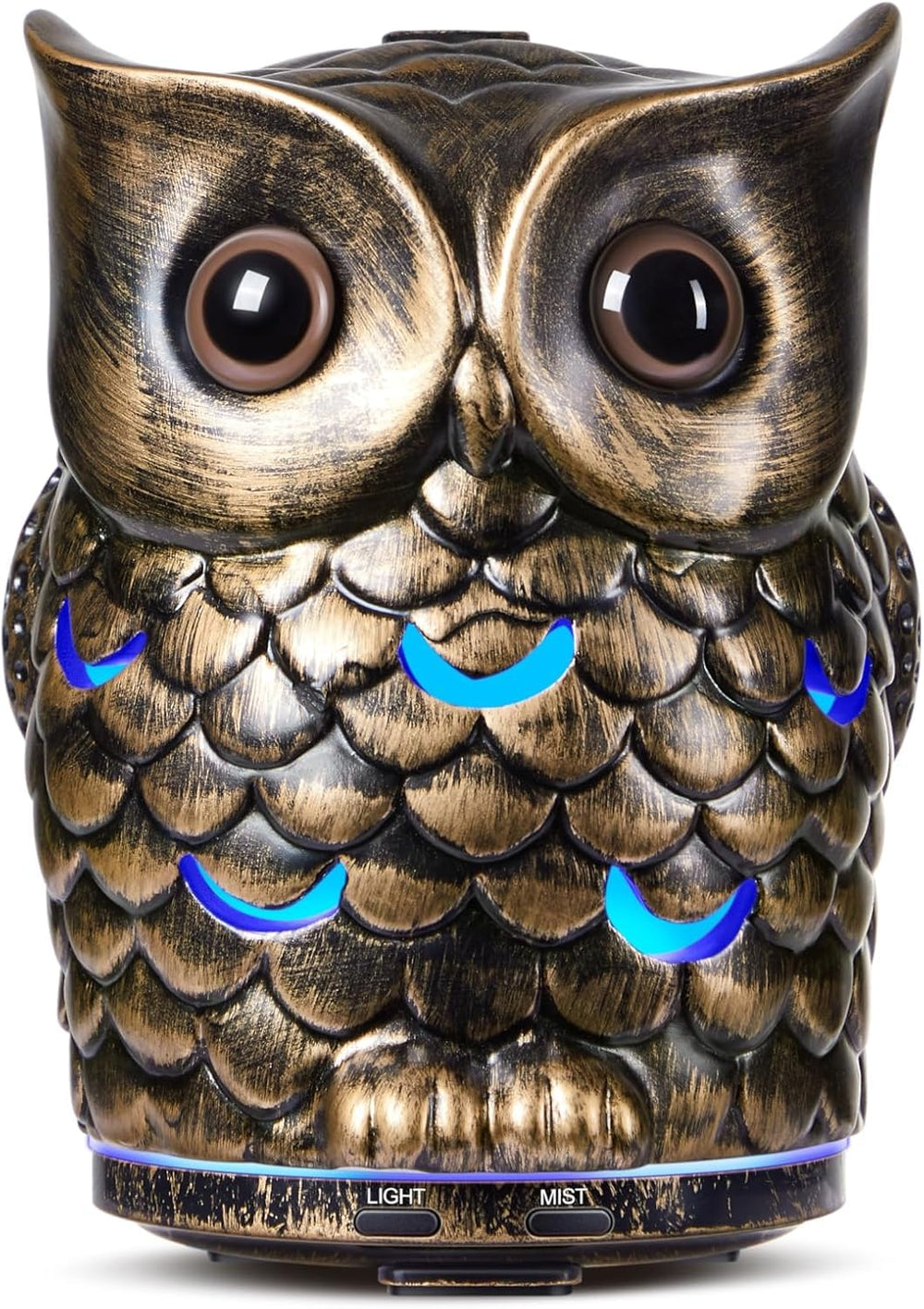 ALIEYE ceramic owl diffuser close-up for calm room and aroma