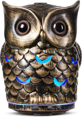 ALIEYE ceramic owl diffuser close-up for calm room and aroma