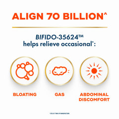Align Probiotic capsules close-up ready for daily use.