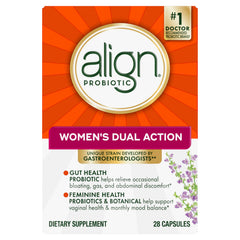 Align Probiotic Best by date and desiccant packaging visible