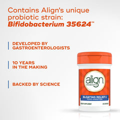 Align Vitamin B12 energy support capsule promotes metabolism to cellular energy.