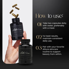 Alitura Revitalize packaging underscores organic USA-made vegan and gluten-free formulation