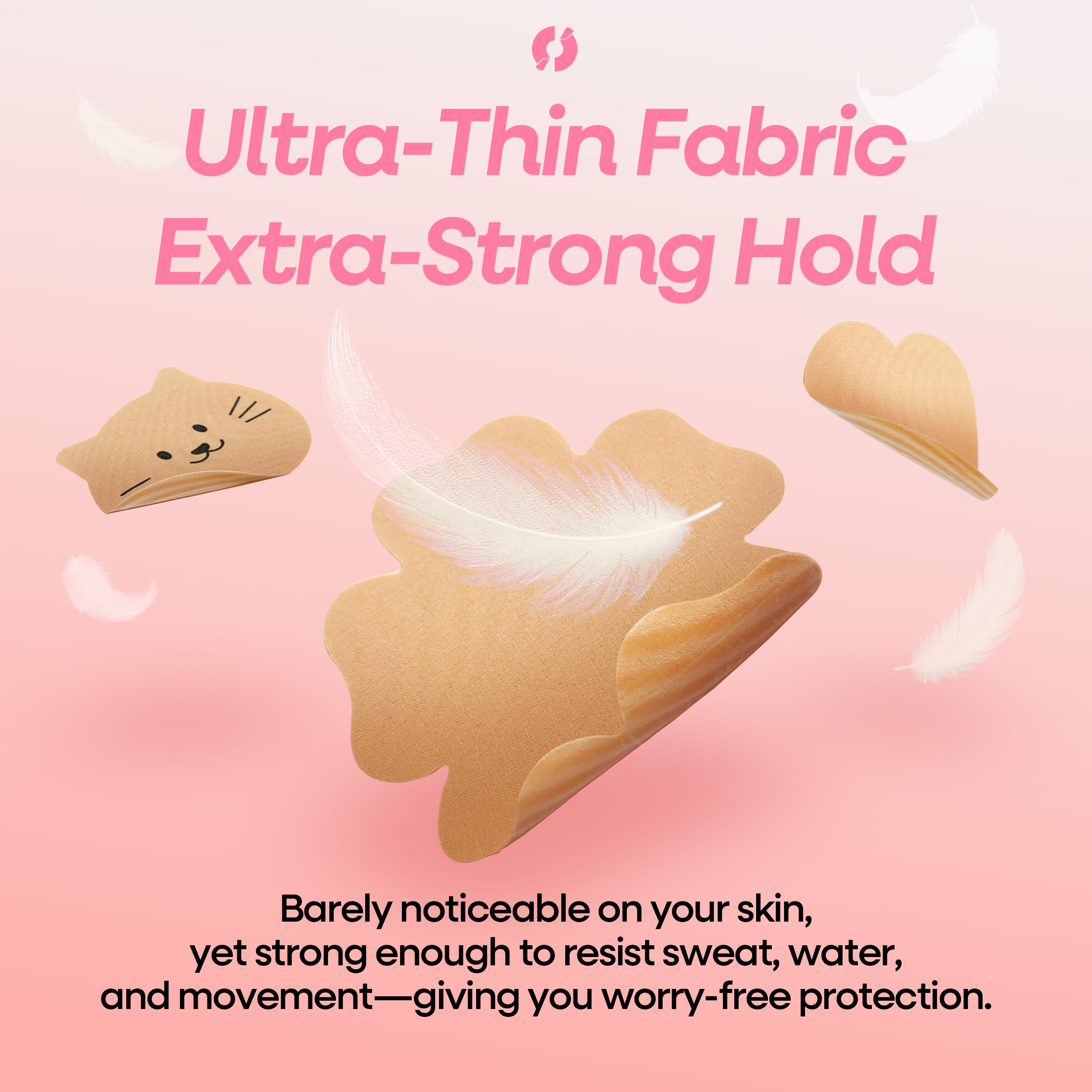 Alive Patch anti-fray edge construction for secure wear