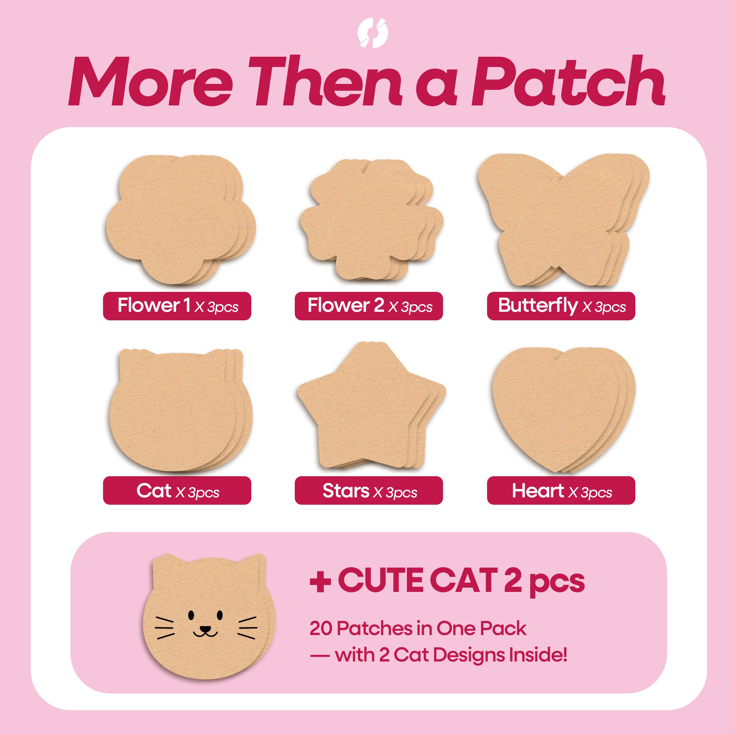 Alive Patch overpatch micro film center for easier removal