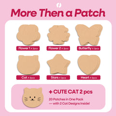 Alive Patch overpatch micro film center for easier removal