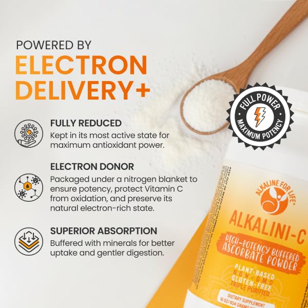 Alkalini-C dispense pour image highlighting easy-to-use powder for versatile mixing.