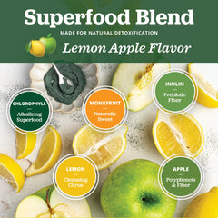 All About Juicing chlorophyll stick pack close-up highlighting mess-free portability