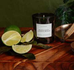 Allegorie Tobacco Vanilla candle close-up for warmth and relaxation