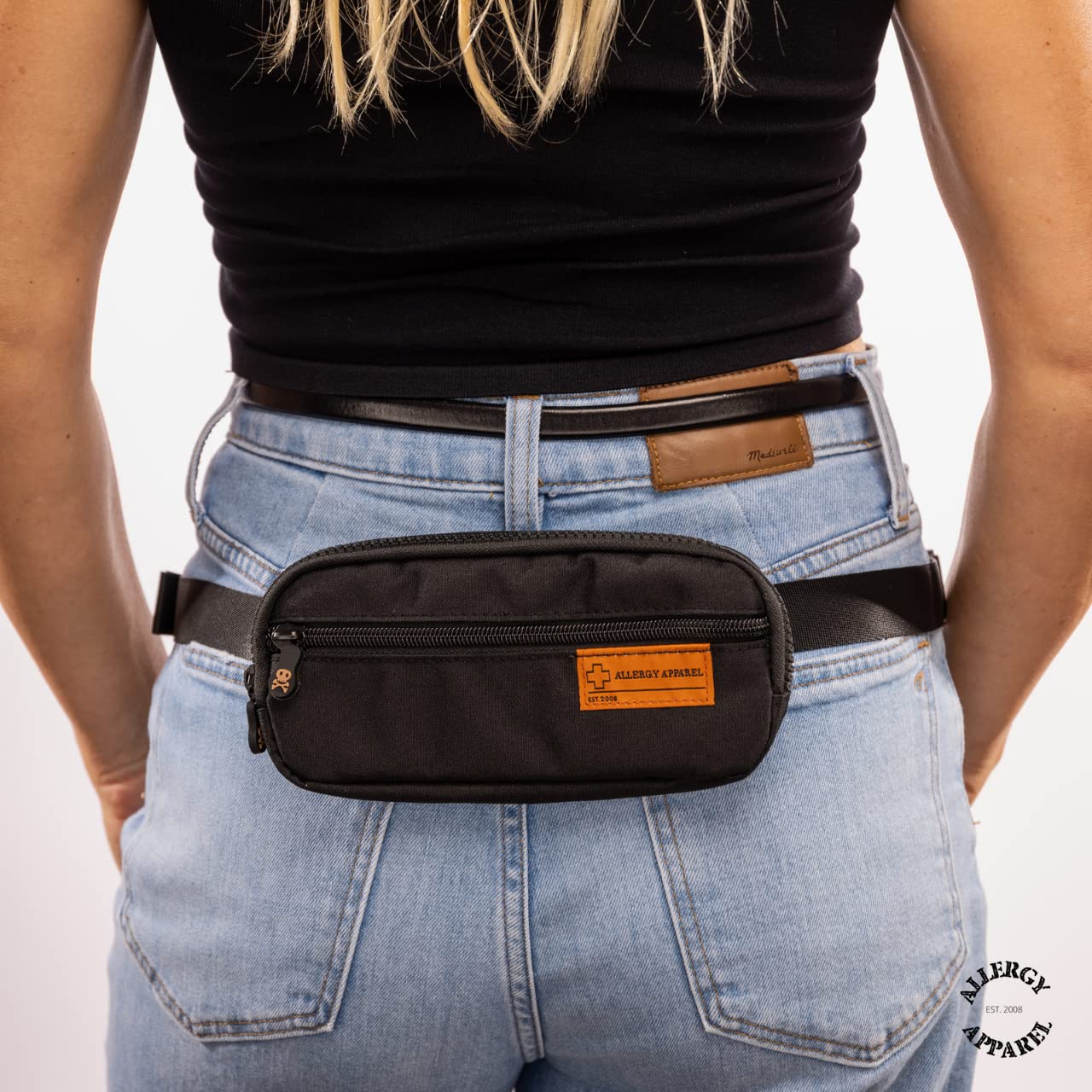 Allergy Apparel epi carry all portable case for everyday med access.