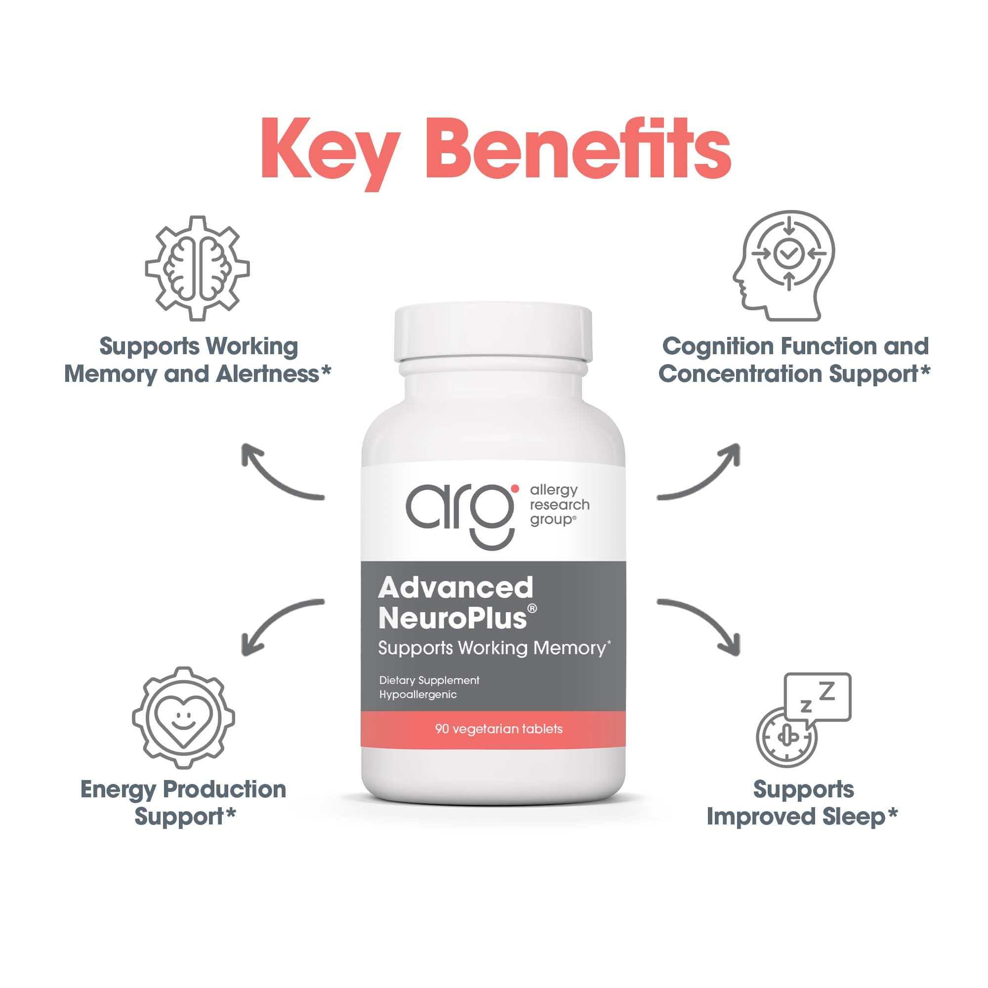 Lion's mane image on packaging highlighting adaptogenic ingredient
