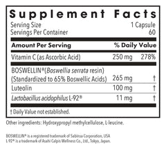 Aller-Aid L92 bottle back with usage directions and ingredients listed.
