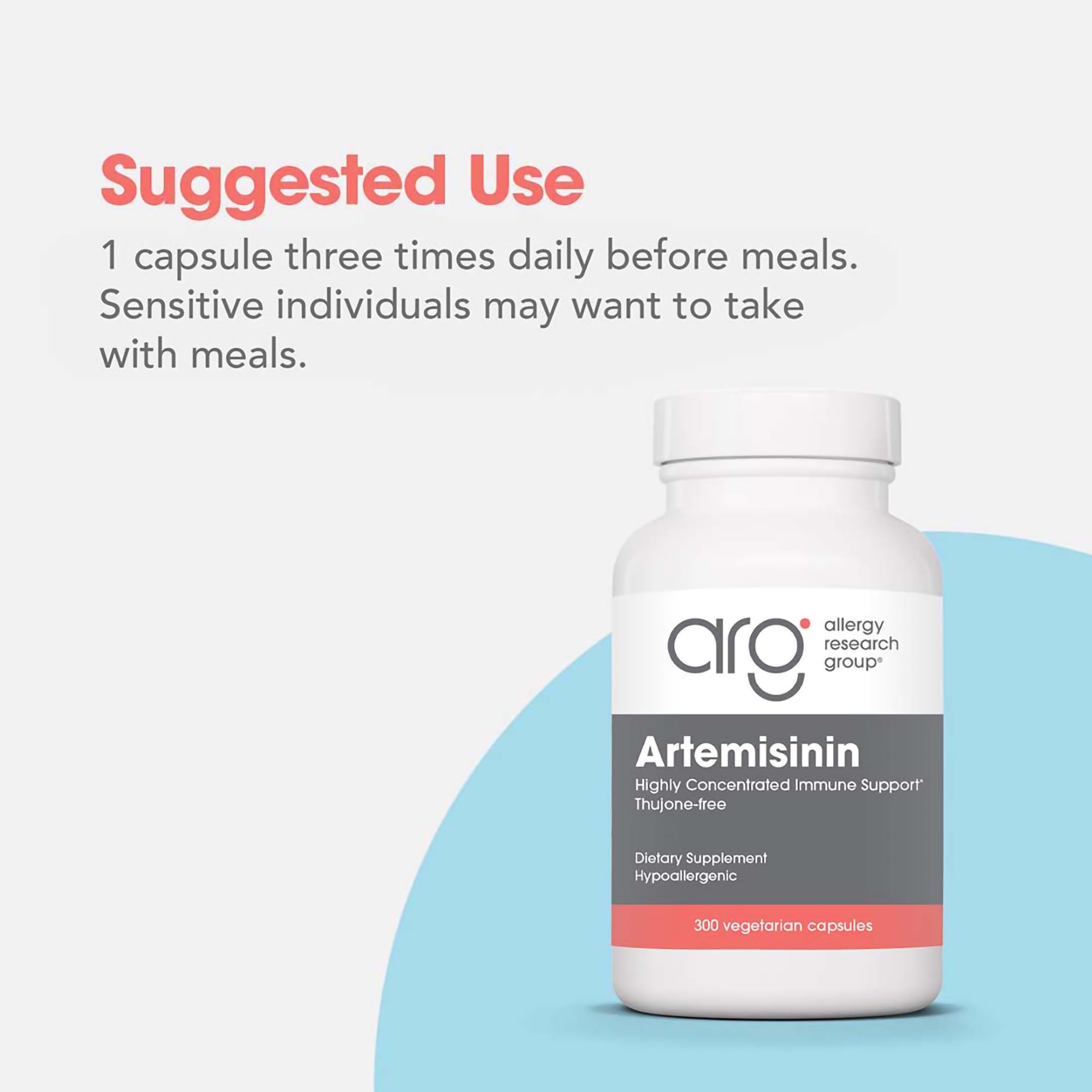 Allergy Research Group Artemisinin gluten-free statement reinforces suitability for sensitive diets.