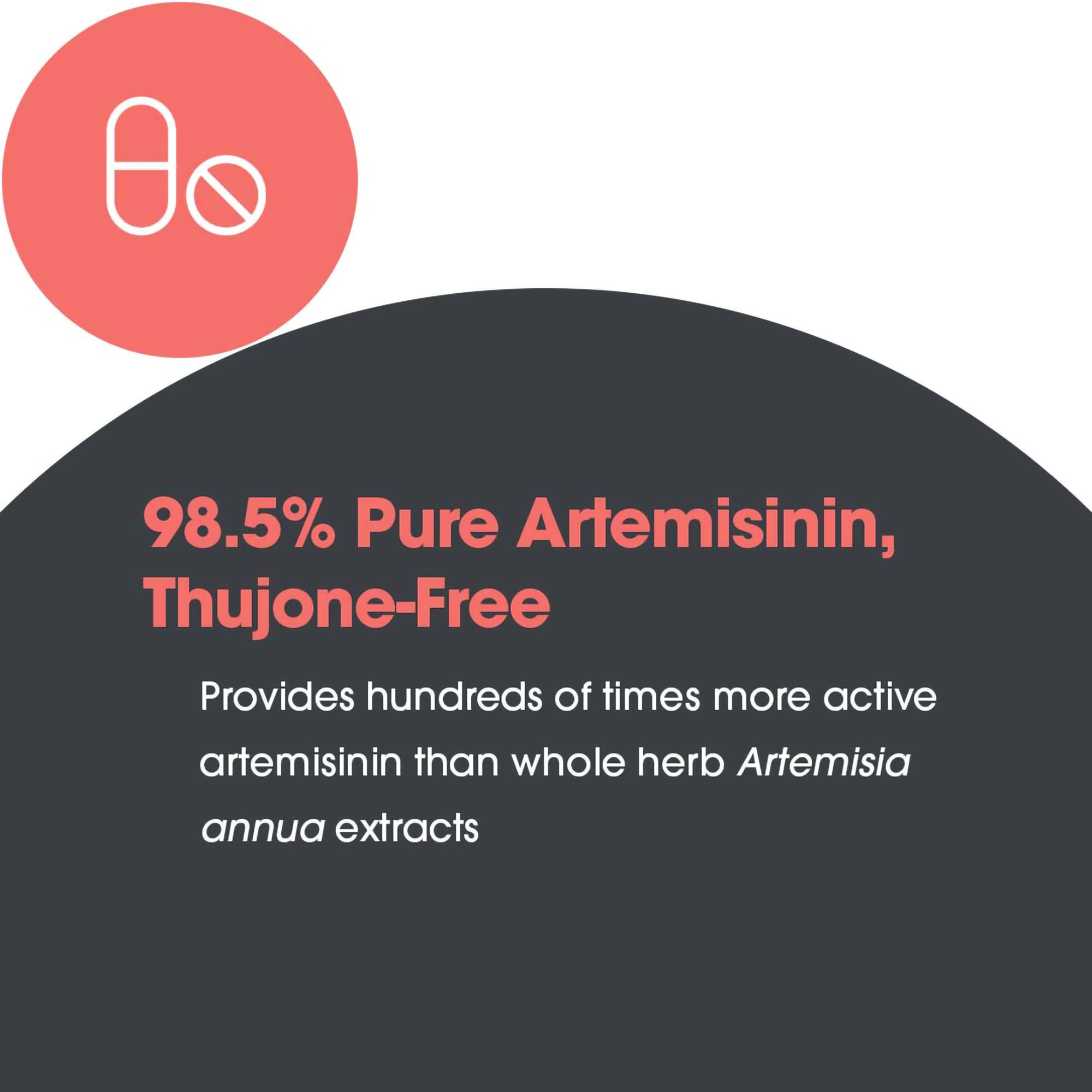 Allergy Research Group Artemisinin vegetarian formulation highlights plant-based, hypoallergenic supplement option.