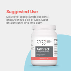 Allergy Research Group bovine-sourced collagen ingredients offering skin, hair, nails support.