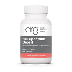 Allergy Research Group Full Spectrum Digest Glutalytic bottle showing gluten support