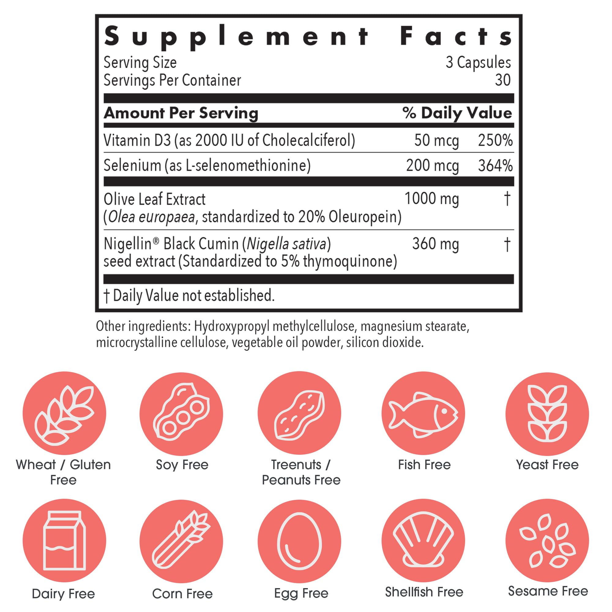 Allergy Research Group Immuno Thyroid CV capsules supporting balanced metabolism.