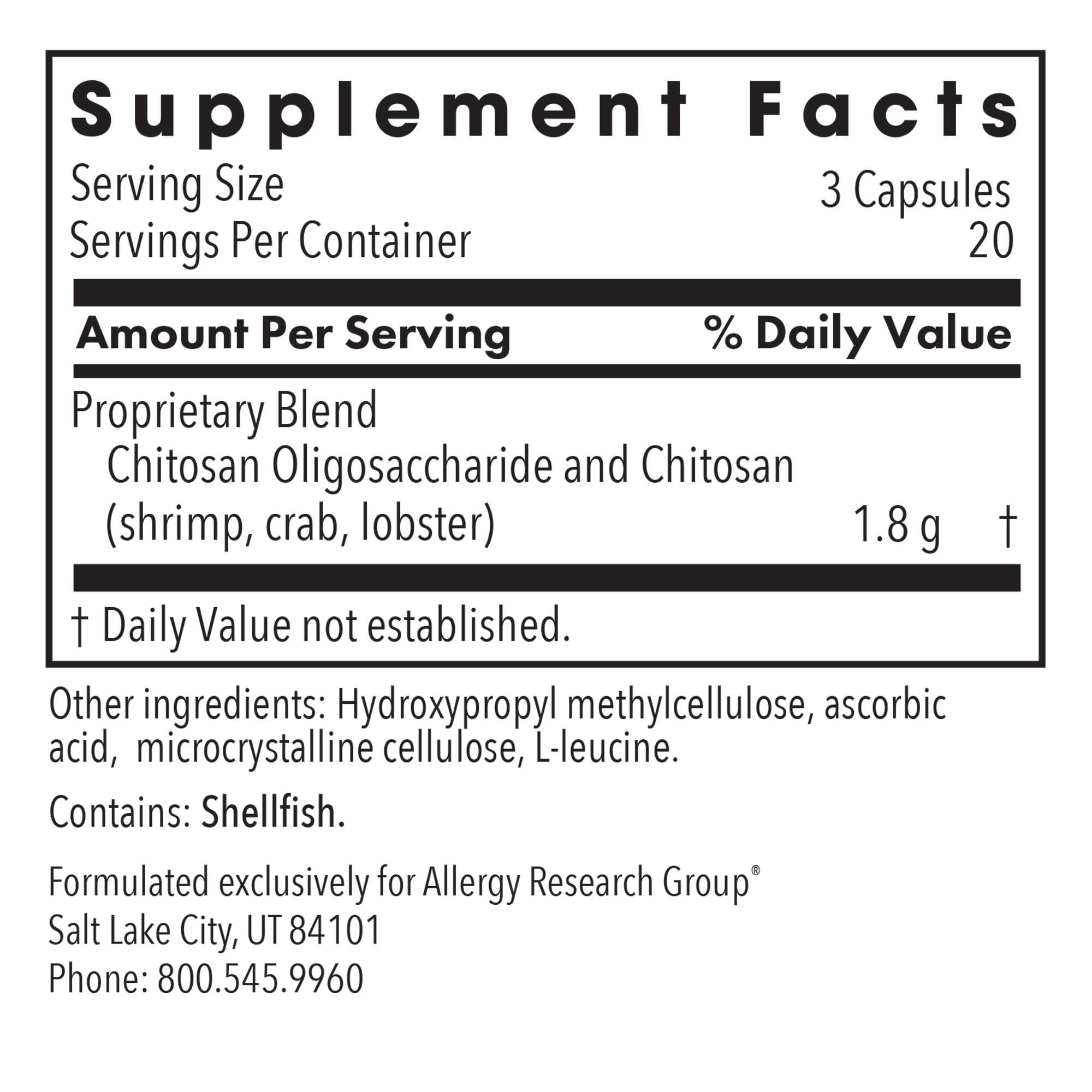 MicroChitosan capsules close-up showing vegetarian pills for gut balance.