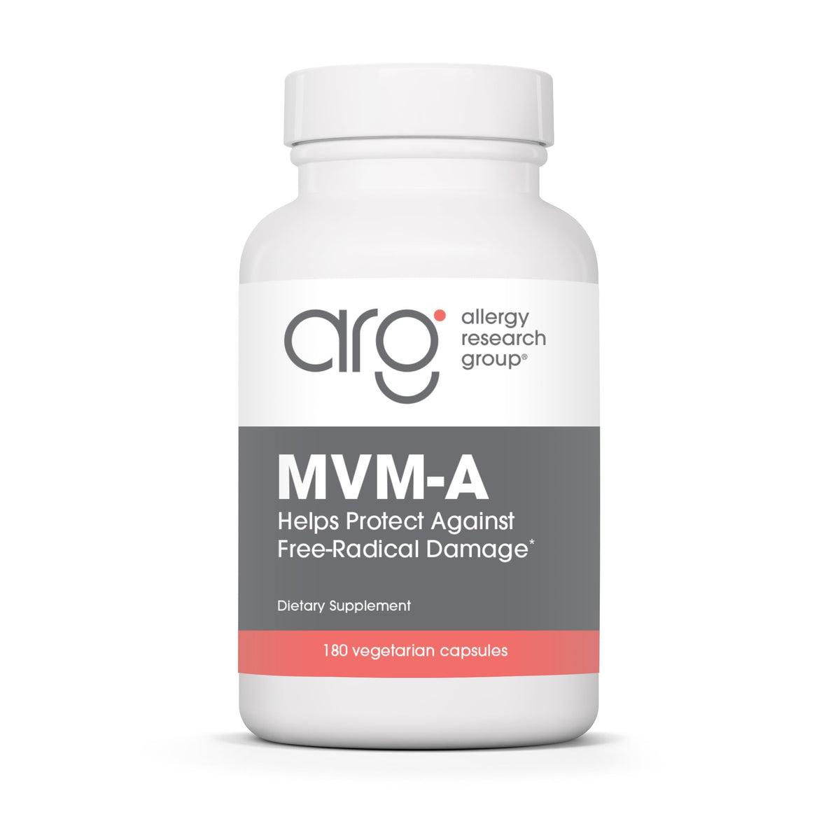 Allery Research Group MVM-A bottle front for daily wellness support.